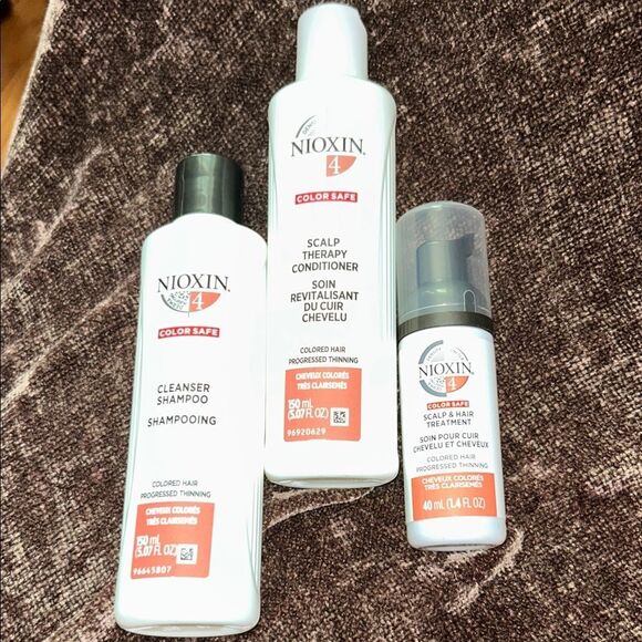 Nioxin Other - Nioxin Hair Treatment & Mask Set - White and Red